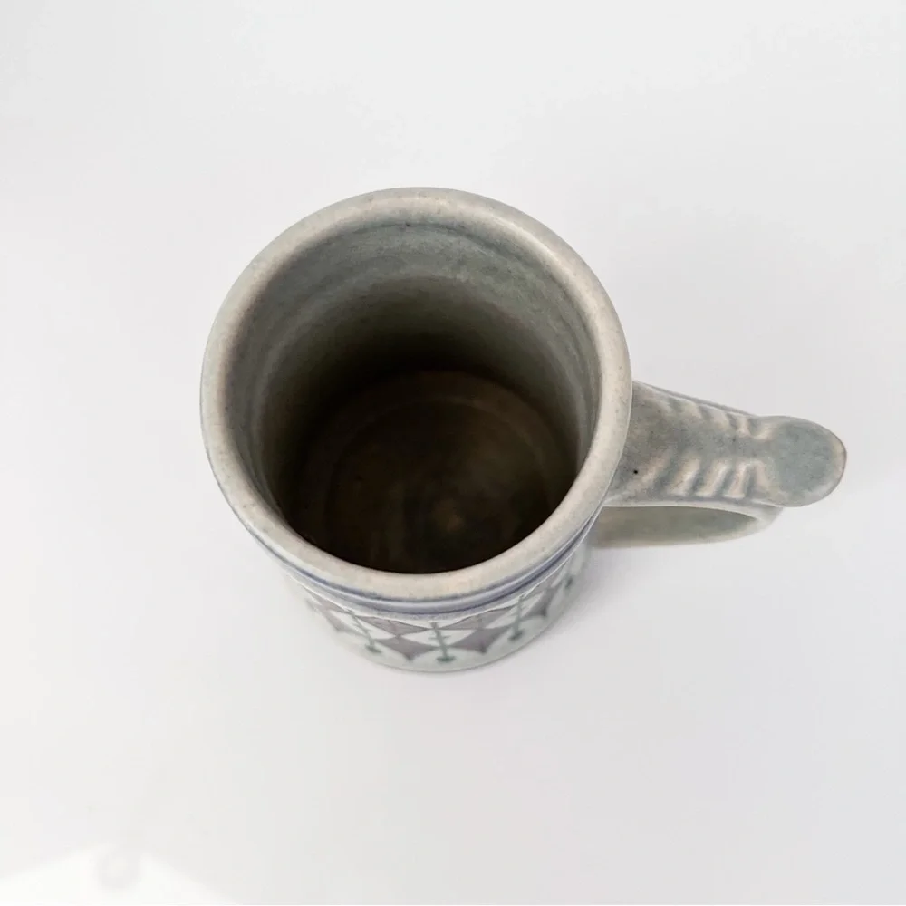 Vintage Jasba Keramik German Stoneware Beer Stein Mug Marked 400 814 W. Germany